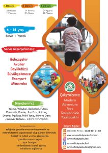 Büyükçekmece Yaz Okulu Dönemlerimiz